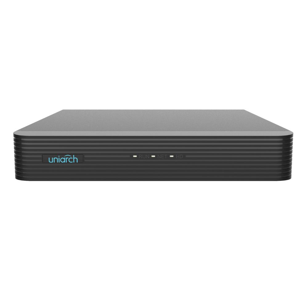 Uniarch Pro 8 Channel NVR with 3TB installed, NVR-108X-P8-3TB-Network Video Recorder-Uniarch-CTC Security