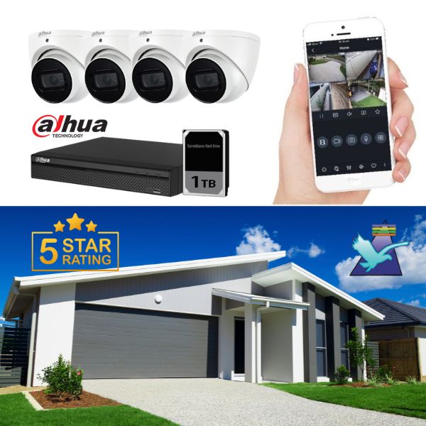 Dahua CCTV Installation Parklea with 4 Cameras