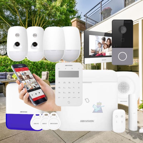 Wireless Security Alarm Intercom Bundle