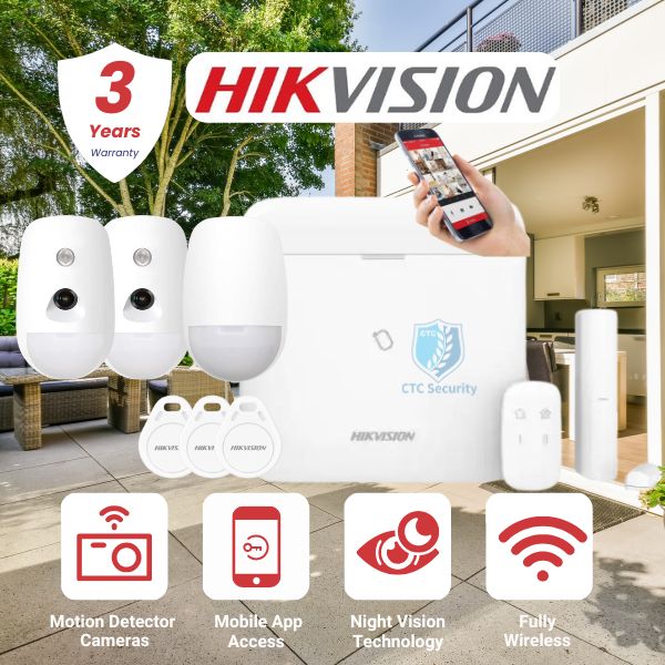 Hikvision Wireless Alarm System Camera Kit