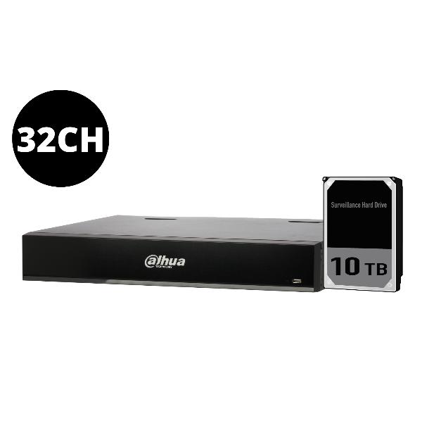 Dahua 32CH AI NVR 10 TB HDD