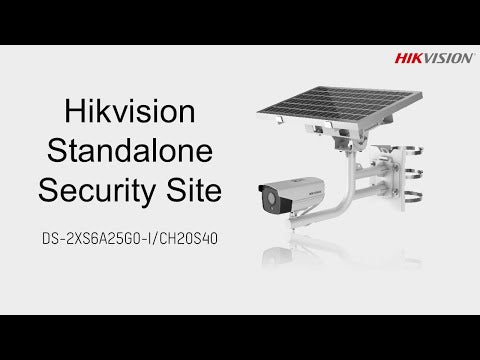 Hikvision Fixed Bullet Solar Power 4G Network Camera Battery Included, DS-2XS6A25G0-I-CH20S40